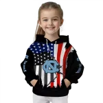 north carolina tar heels american pride black hoodie best selling