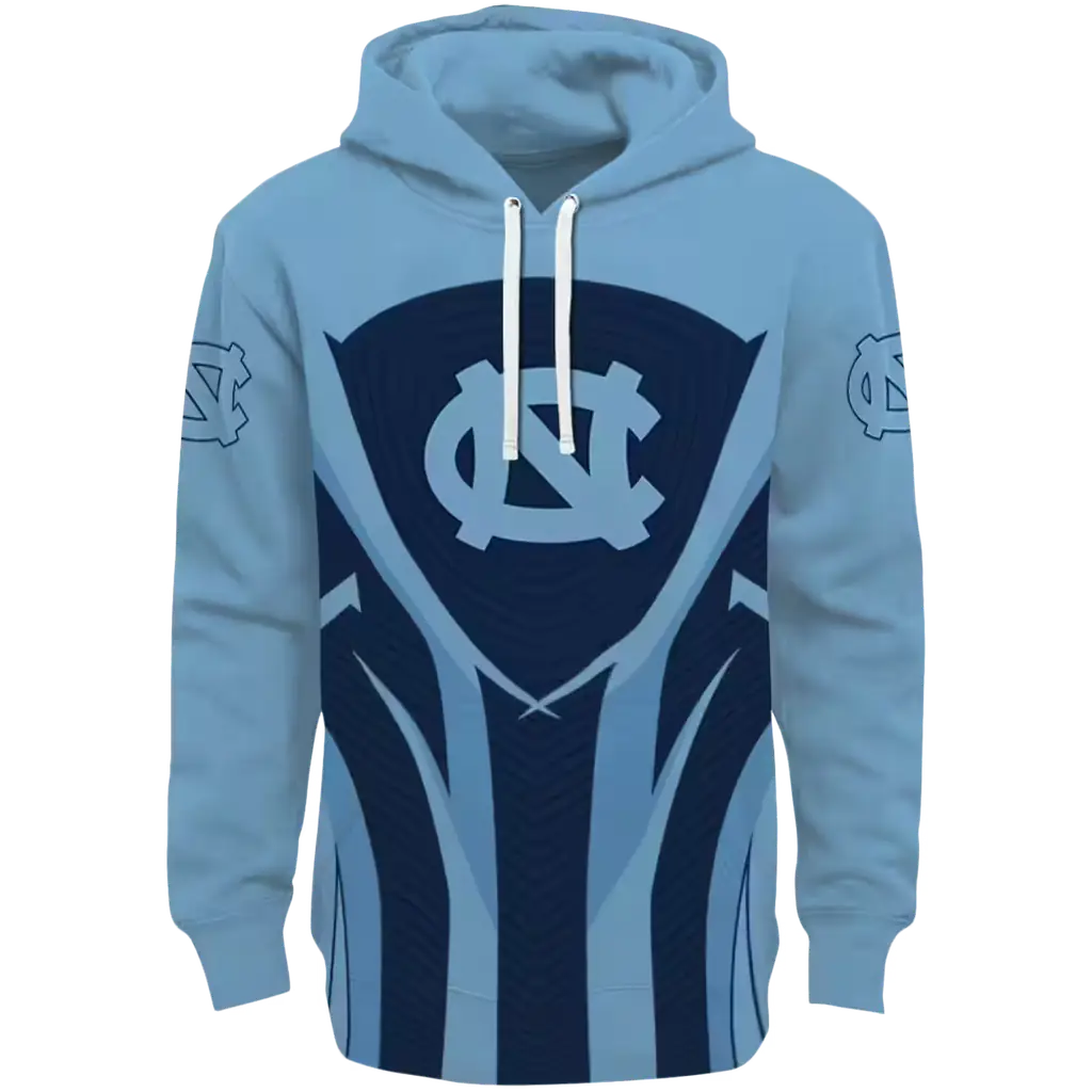 north carolina tar heels concentric lines light blue black hoodie best selling north carolina tar heels concentric lines light blue black hoodie best selling