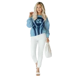 north carolina tar heels concentric lines light blue black hoodie best selling