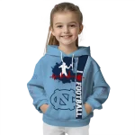 north carolina tar heels football heartbeat light blue hoodie best selling
