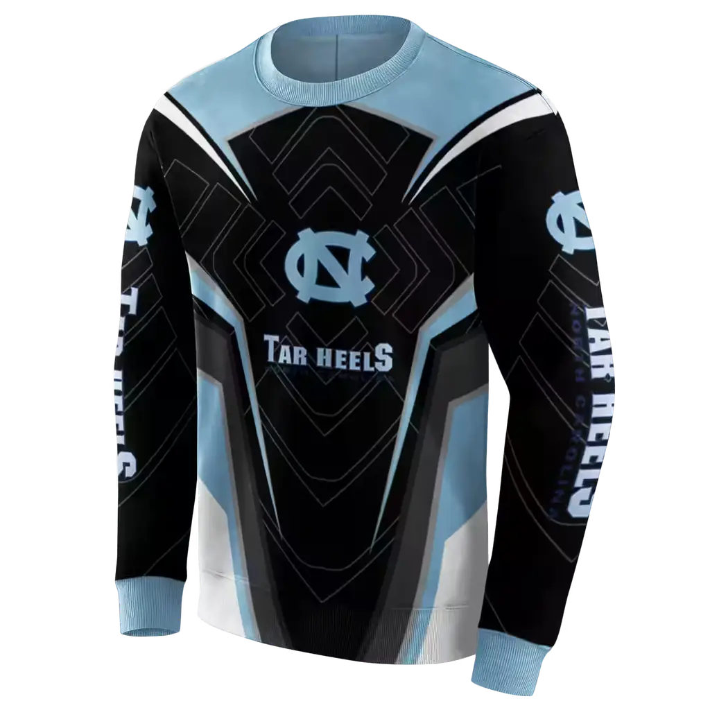 north carolina tar heels futuristic pattern light blue black hoodie new arrival north carolina tar heels futuristic pattern light blue black hoodie new arrival