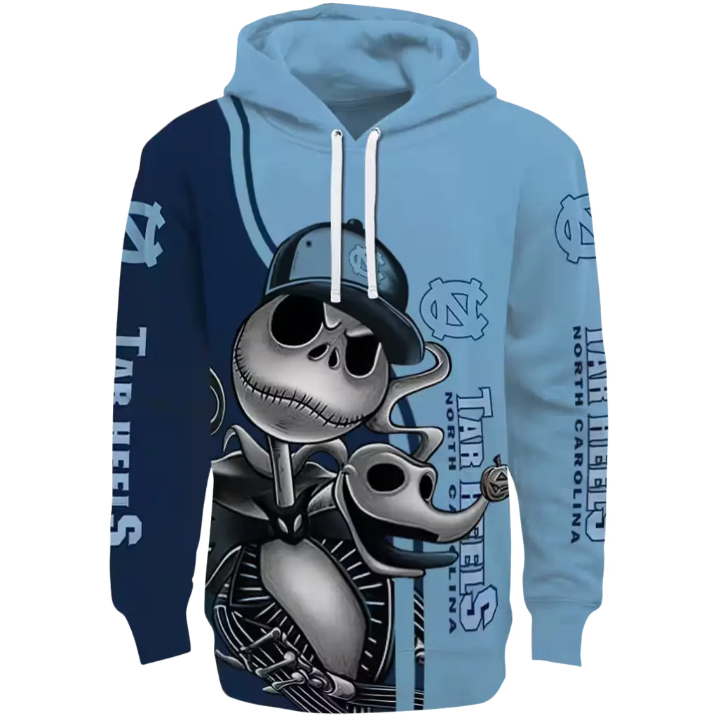 north carolina tar heels jack skellington light blue hoodie best selling north carolina tar heels jack skellington light blue hoodie best selling