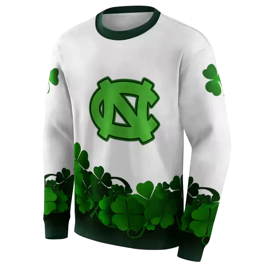 north carolina tar heels lucky motif white green hoodie new arrival north carolina tar heels lucky motif white green hoodie new arrival