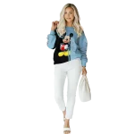 north carolina tar heels mickey mouse light blue black hoodie best selling