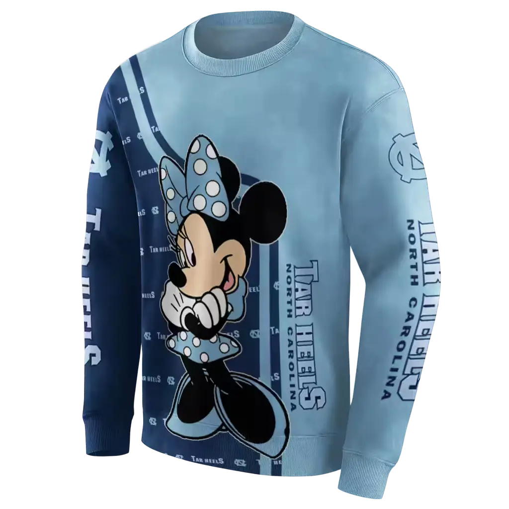 north carolina tar heels minnie mouse light blue hoodie new arrival north carolina tar heels minnie mouse light blue hoodie new arrival