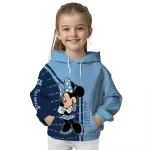 north carolina tar heels minnie mouse light blue hoodie best selling