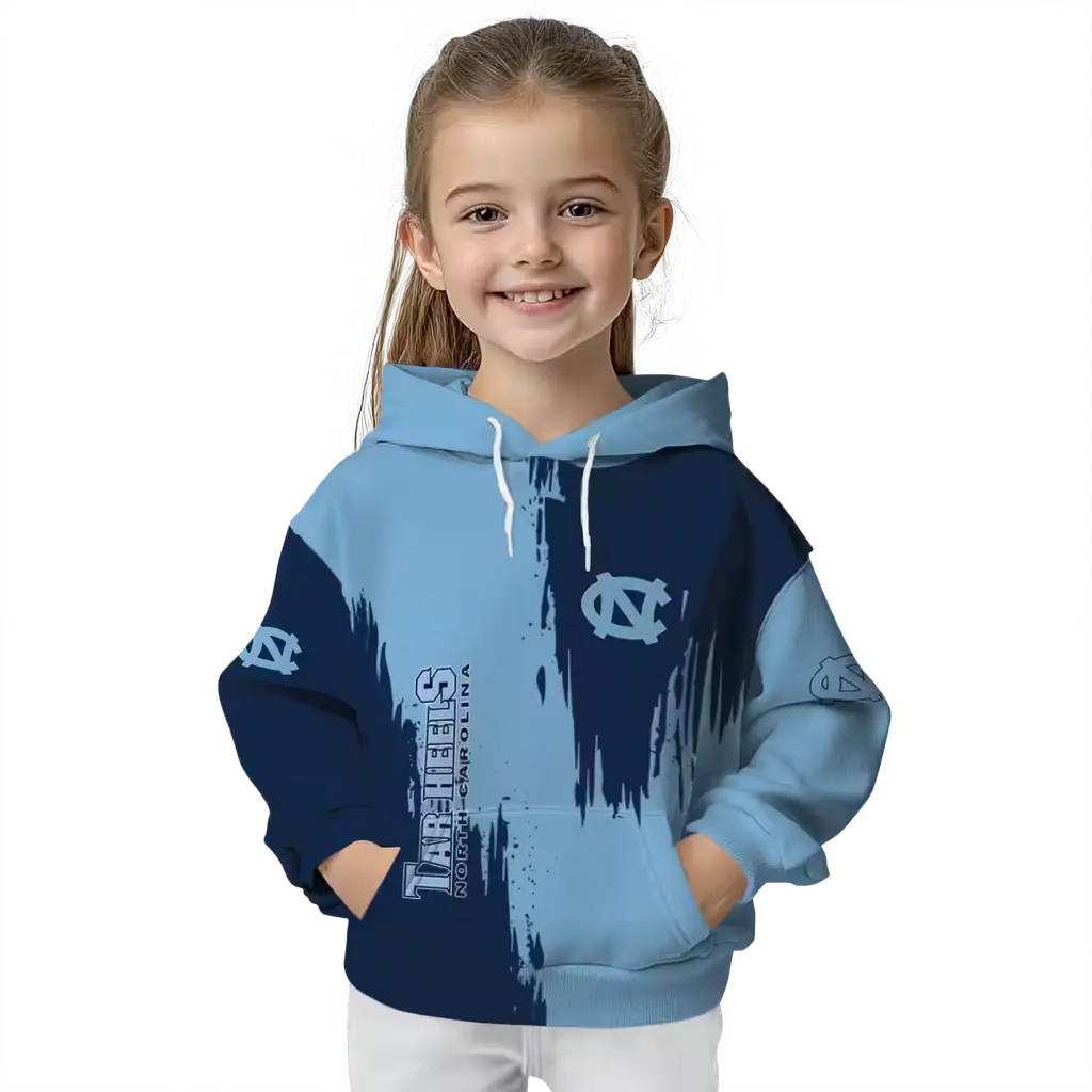 north carolina tar heels splatter effect light blue hoodie top rated north carolina tar heels splatter effect light blue hoodie top rated