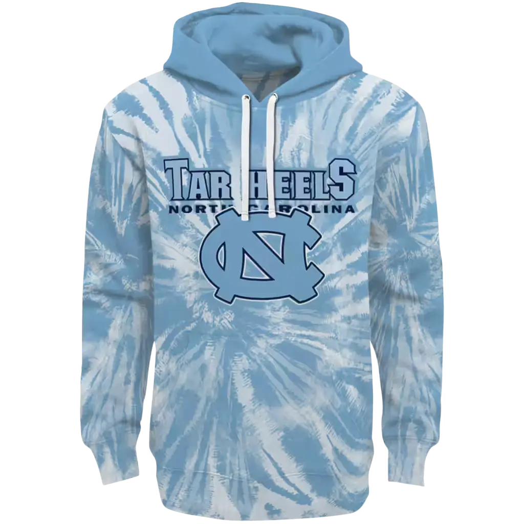 north carolina tar heels tie dye pattern light blue hoodie best selling north carolina tar heels tie dye pattern light blue hoodie best selling