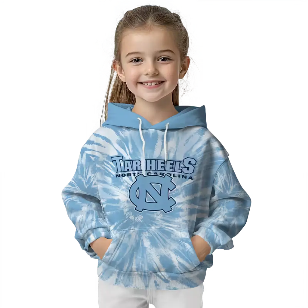 north carolina tar heels tie dye pattern light blue hoodie top rated north carolina tar heels tie dye pattern light blue hoodie top rated