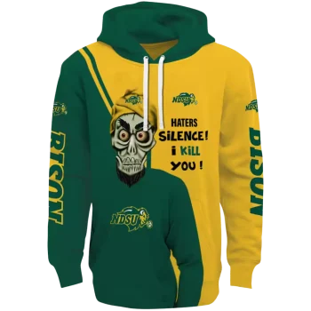 north dakota state bison achmed skull green hoodie best selling