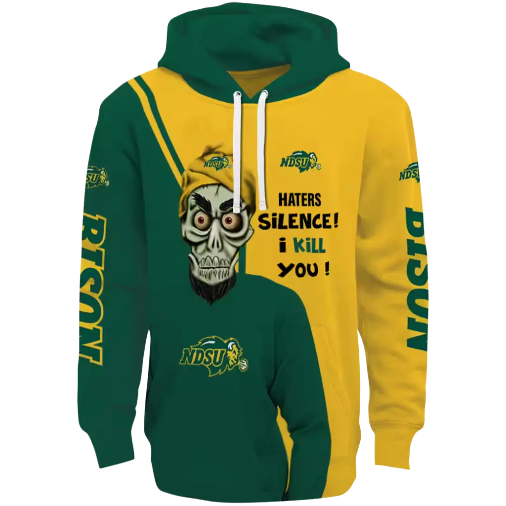 north dakota state bison achmed skull green hoodie best selling north dakota state bison achmed skull green hoodie best selling