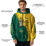 north dakota state bison achmed skull green hoodie best selling