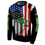 north dakota state bison american pride black hoodie best selling