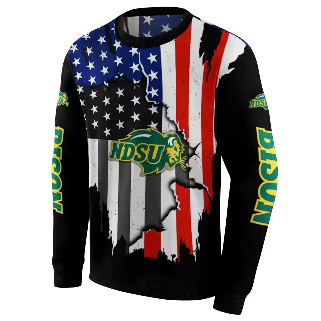 north dakota state bison american pride black hoodie new arrival north dakota state bison american pride black hoodie new arrival