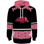 north dakota state bison awareness ribbon black pink hoodie best selling