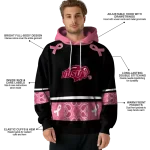 north dakota state bison awareness ribbon black pink hoodie best selling