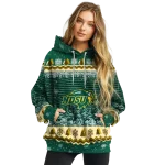north dakota state bison christmas trees green hoodie best selling
