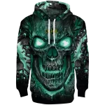north dakota state bison demonic skull green black hoodie best selling