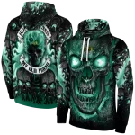 north dakota state bison demonic skull green black hoodie best selling