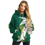 north dakota state bison dynamic slash green white hoodie best selling