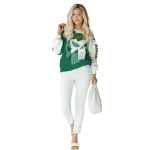 north dakota state bison graphic punisher green white hoodie best selling