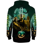 north dakota state bison halloween vibes green black hoodie best selling