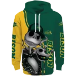 north dakota state bison jack skellington green hoodie best selling