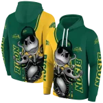 north dakota state bison jack skellington green hoodie best selling