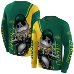 north dakota state bison jack skellington green hoodie best selling