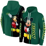north dakota state bison mickey mouse green black hoodie best selling