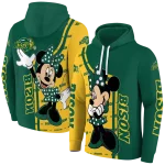 north dakota state bison minnie mouse green hoodie best selling