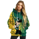 north dakota state bison minnie mouse green hoodie best selling