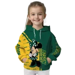 north dakota state bison minnie mouse green hoodie best selling