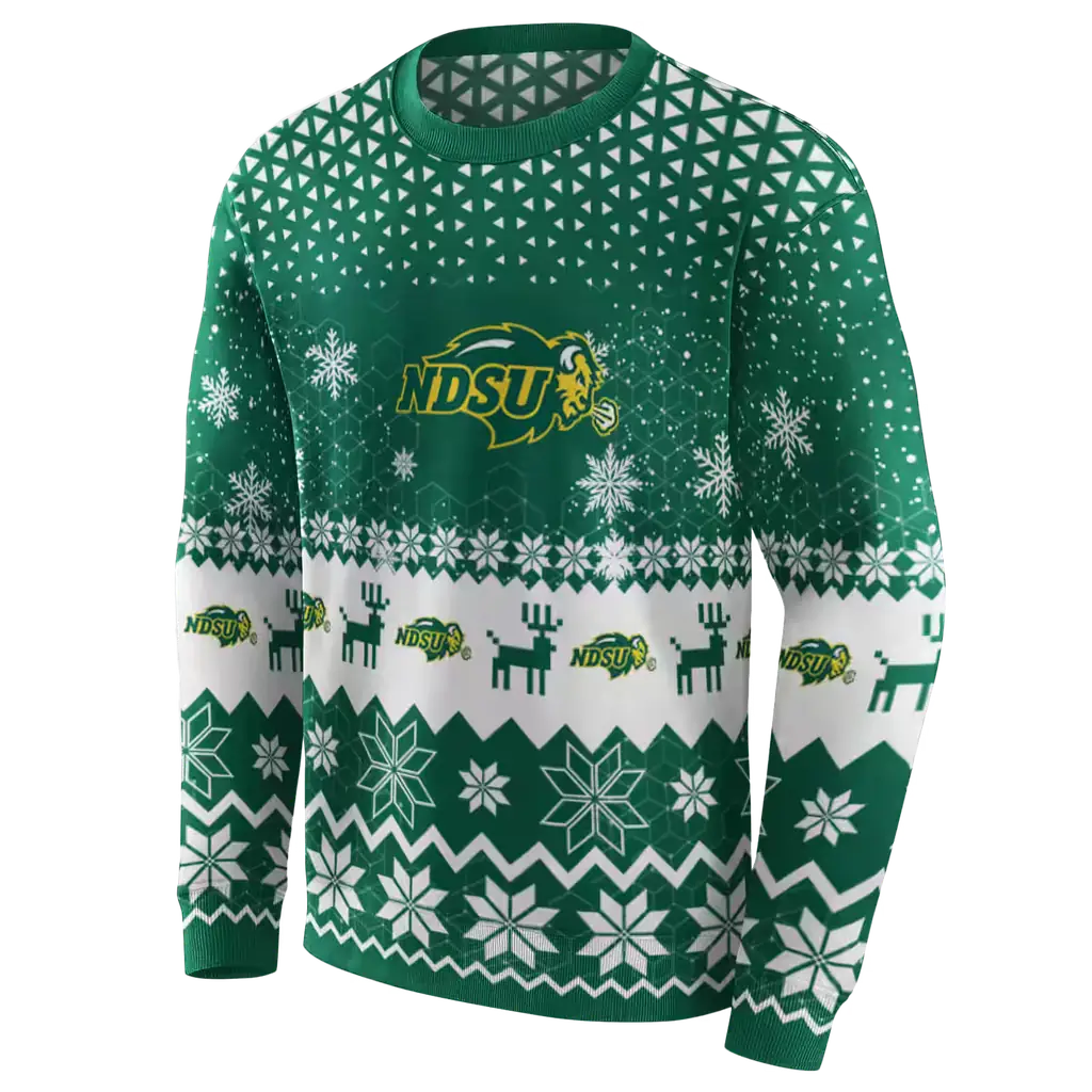 north dakota state bison reindeer motif green hoodie new arrival north dakota state bison reindeer motif green hoodie new arrival