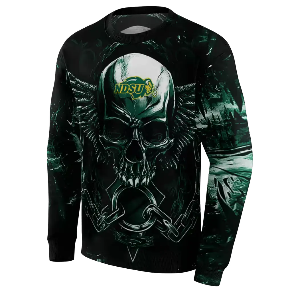 north dakota state bison skull artwork green black hoodie new arrival north dakota state bison skull artwork green black hoodie new arrival