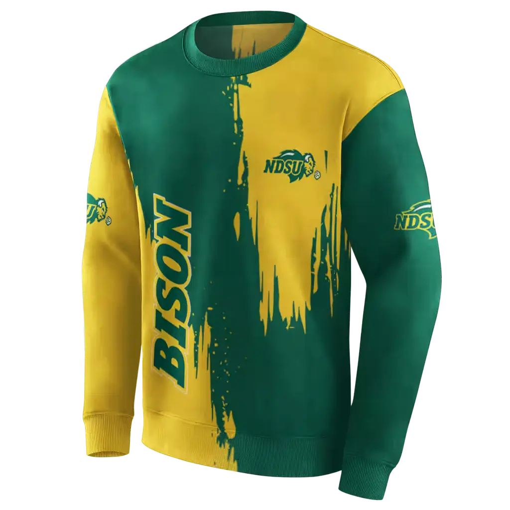north dakota state bison splatter effect green hoodie new arrival north dakota state bison splatter effect green hoodie new arrival