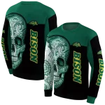 north dakota state bison sugar skull green black hoodie best selling