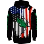 north texas mean green american pride black hoodie best selling