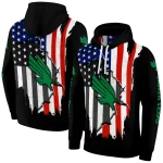 north texas mean green american pride black hoodie best selling