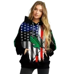 north texas mean green american pride black hoodie best selling