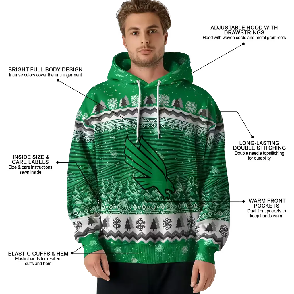 north texas mean green christmas trees green hoodie latest model north texas mean green christmas trees green hoodie latest model