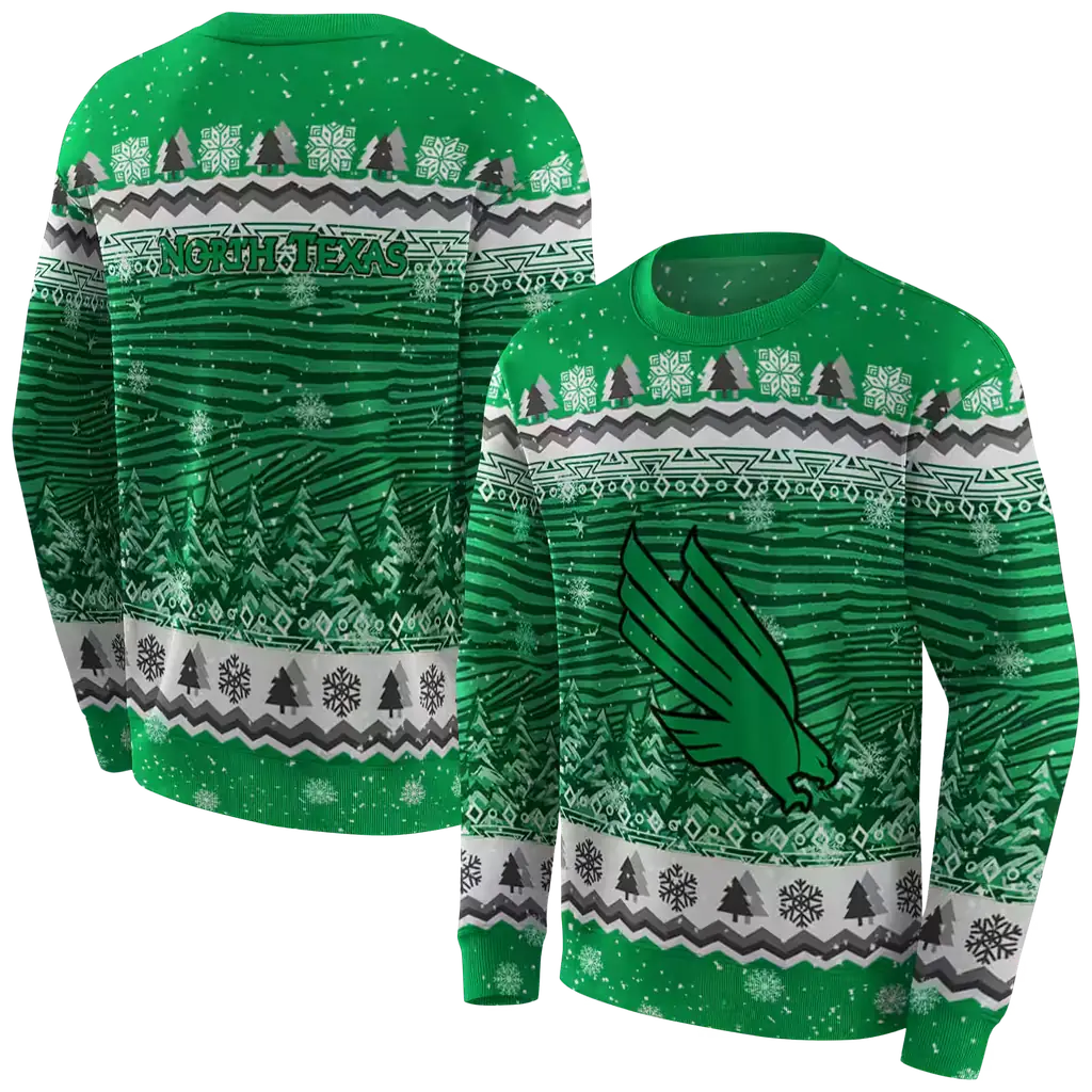 north texas mean green christmas trees green hoodie premium grade north texas mean green christmas trees green hoodie premium grade