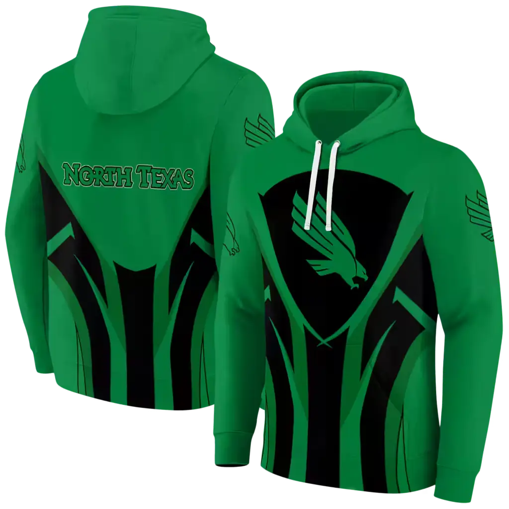 north texas mean green concentric lines green black hoodie fashion forward north texas mean green concentric lines green black hoodie fashion forward