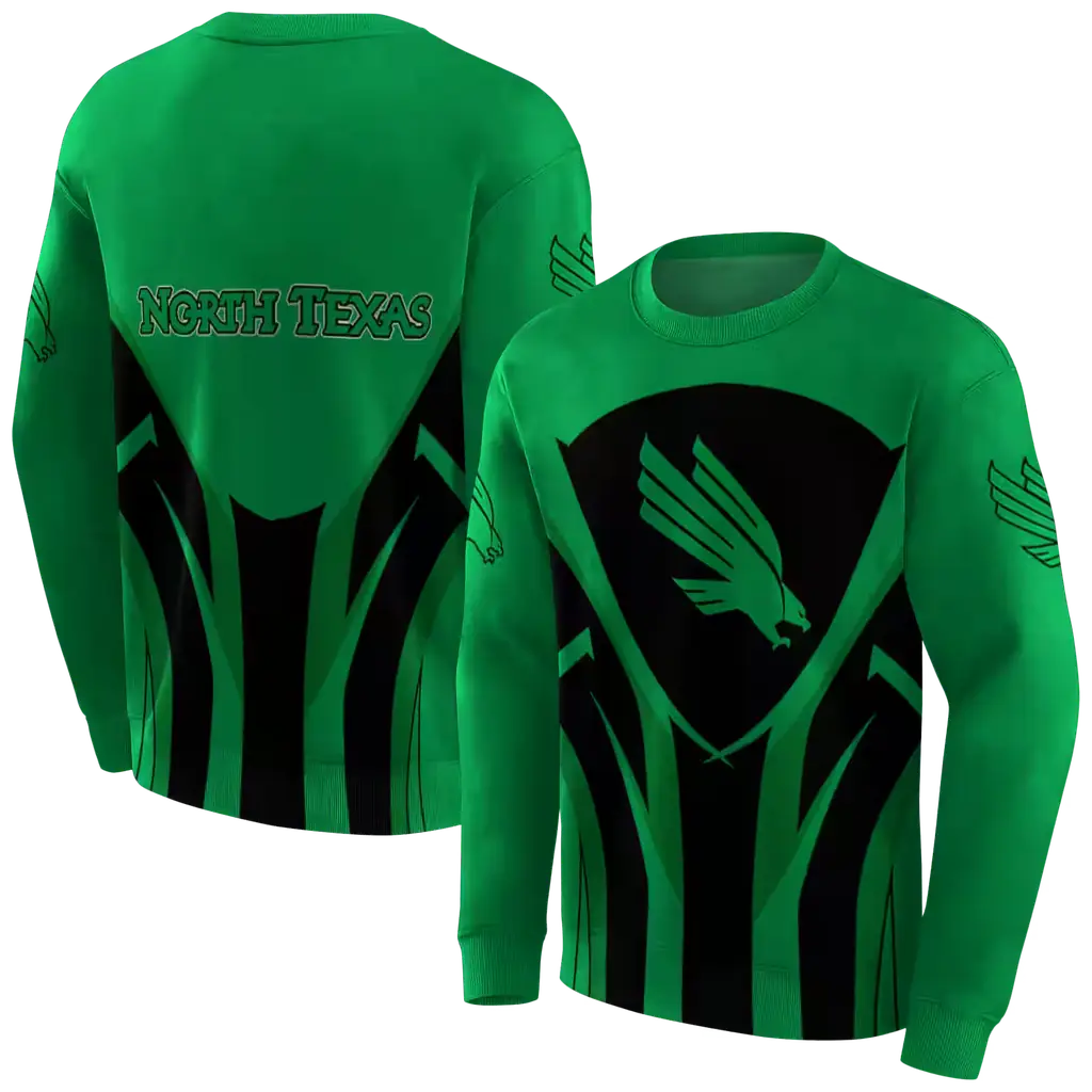 north texas mean green concentric lines green black hoodie premium grade north texas mean green concentric lines green black hoodie premium grade