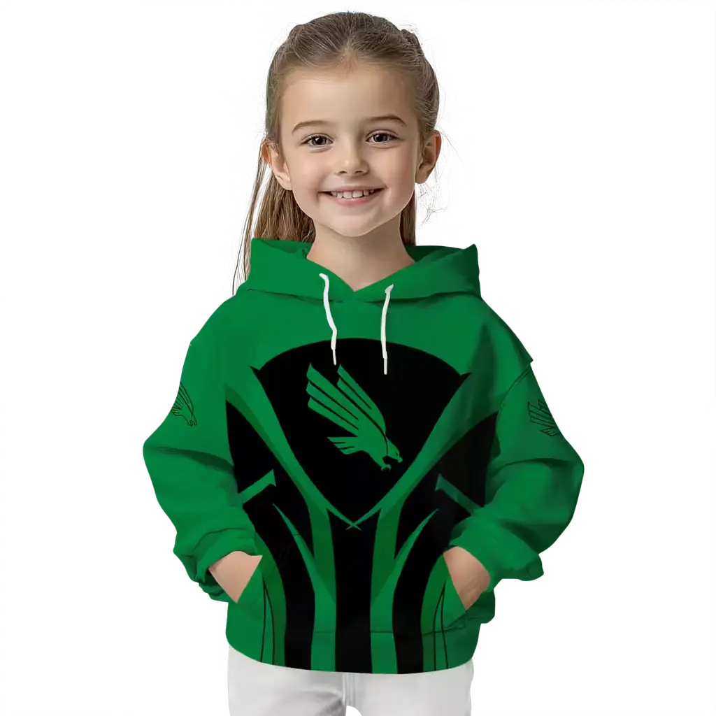 north texas mean green concentric lines green black hoodie top rated north texas mean green concentric lines green black hoodie top rated