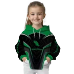 north texas mean green futuristic pattern green black hoodie best selling