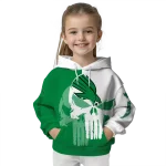 north texas mean green graphic punisher green white hoodie best selling