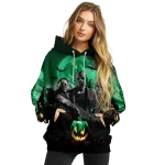 north texas mean green halloween vibes green black hoodie best selling
