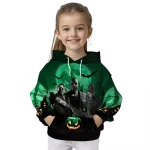 north texas mean green halloween vibes green black hoodie best selling