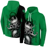north texas mean green jack skellington green hoodie best selling